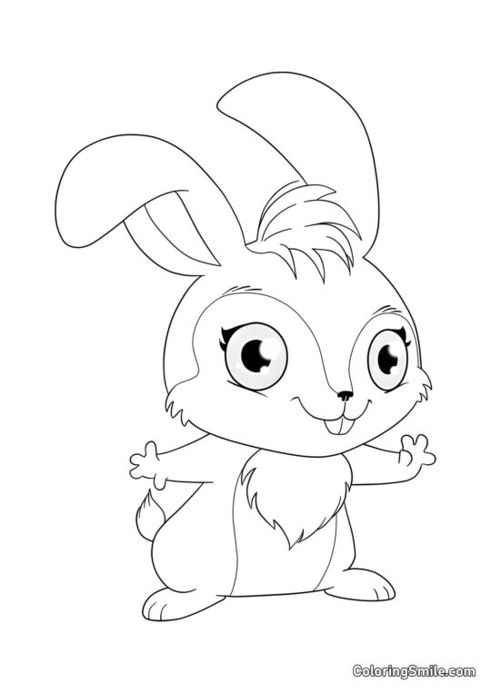 Winx Kiko — Le Lapin de Bloom - Page de Coloriage