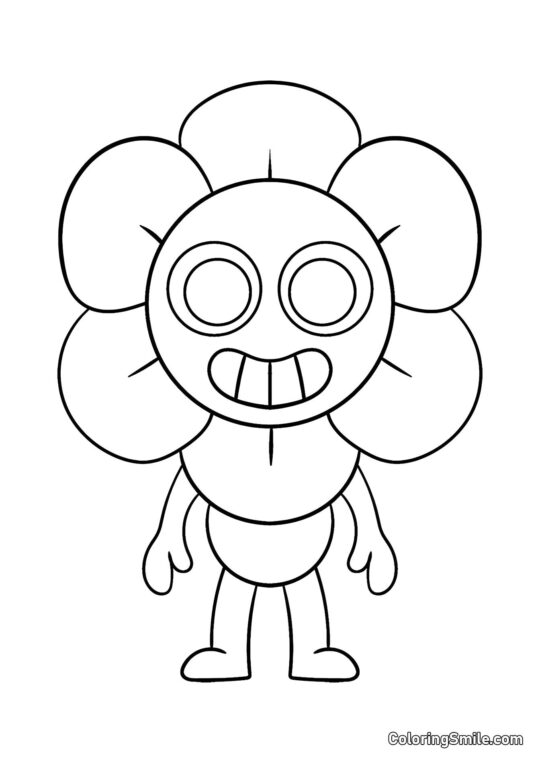 Dendy du Monde de Dendy - Page de Coloriage
