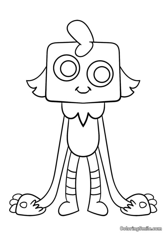 Gub du Monde de Dendy - Page de Coloriage