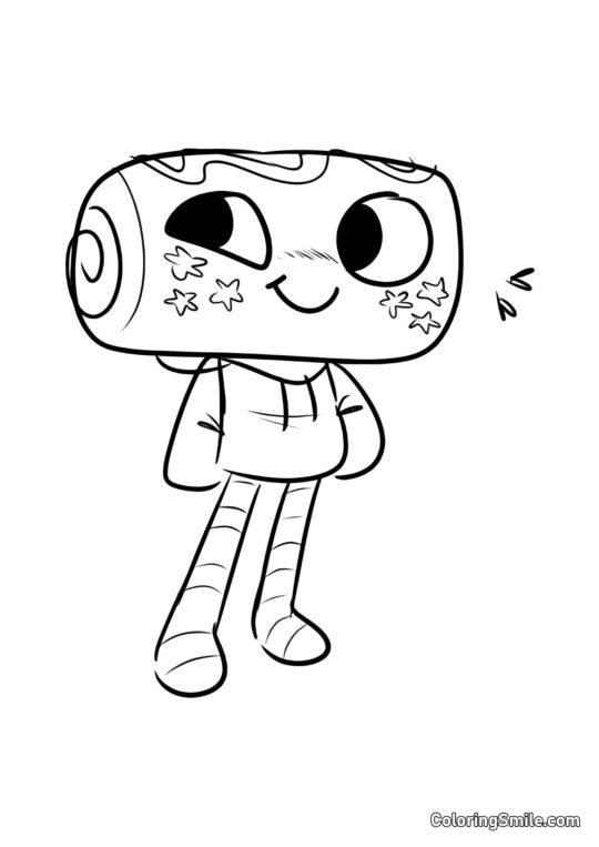 Cosmo du Monde de Dendy - Page de Coloriage