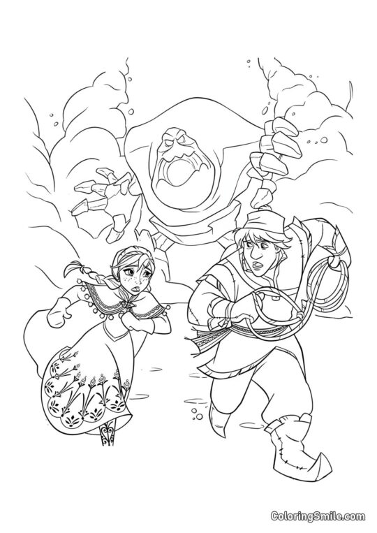 Marshmallow - Page de Coloriage